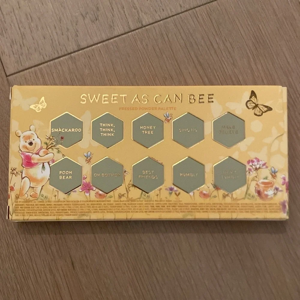 Colourpop x Winnie the Pooh Eyeshadow Palette Sweet as can Bee